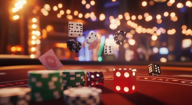 Mobile app dashboard showing sports and casino options